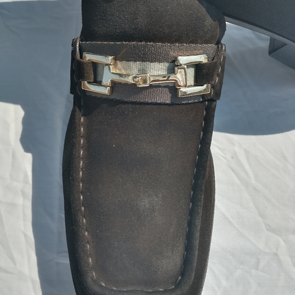 Gucci Brown Suede Bit loafers Men Size 42E 8.5 US main image 10